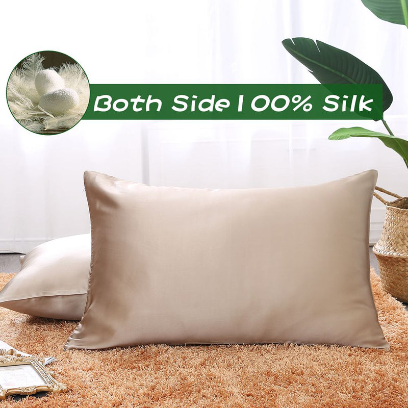 silk pillowcase for hair and skin anti-aging